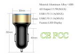 Xiaomi Samsung 3.1A LED Display 15.5W PD Dual USB Car Charger