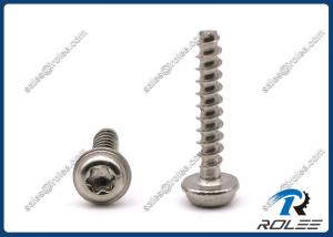 Wholesale 304/316/410 Stainless Steel Torx Round Washer Head PT Thread Tapping Screws from china suppliers