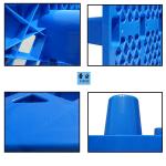 Forklift Pallet Blue Plastic Platform Plate Forklift Truck Plate Moisture-Proof