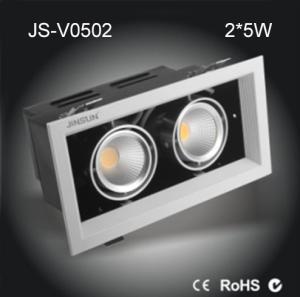 Wholesale 2*7W High power Epistar COB LED venture box light ceiling spot light from china suppliers