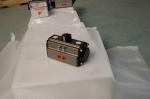 rack and pinion quarter turn pneumatic rotary actuator for valves