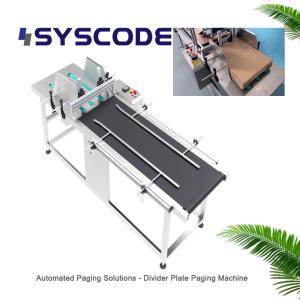 Wholesale Divider Plate Pagination Machine With Integrated Coding And Labeling from china suppliers