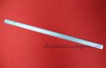 Silver Anodize Aluminum Alloy Extruded Profiles Of LED Fluorescent Tube For