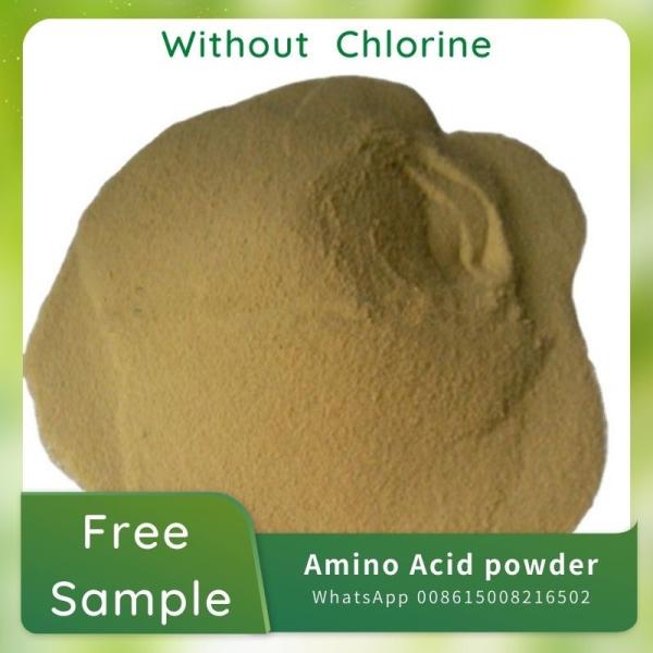 Ph5-7 Amino Acid 45% Agriculture Fertilizer Sulphuric Acid Hydrolysis For