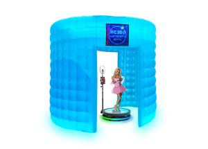 Wholesale Inflatable Photo Booth Enclosure 360 Photo Booth Room Customize Color from china suppliers