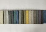 30cm 100 Polyester Upholstery Fabric , 300gsm Blue Chenille Upholstery Fabric