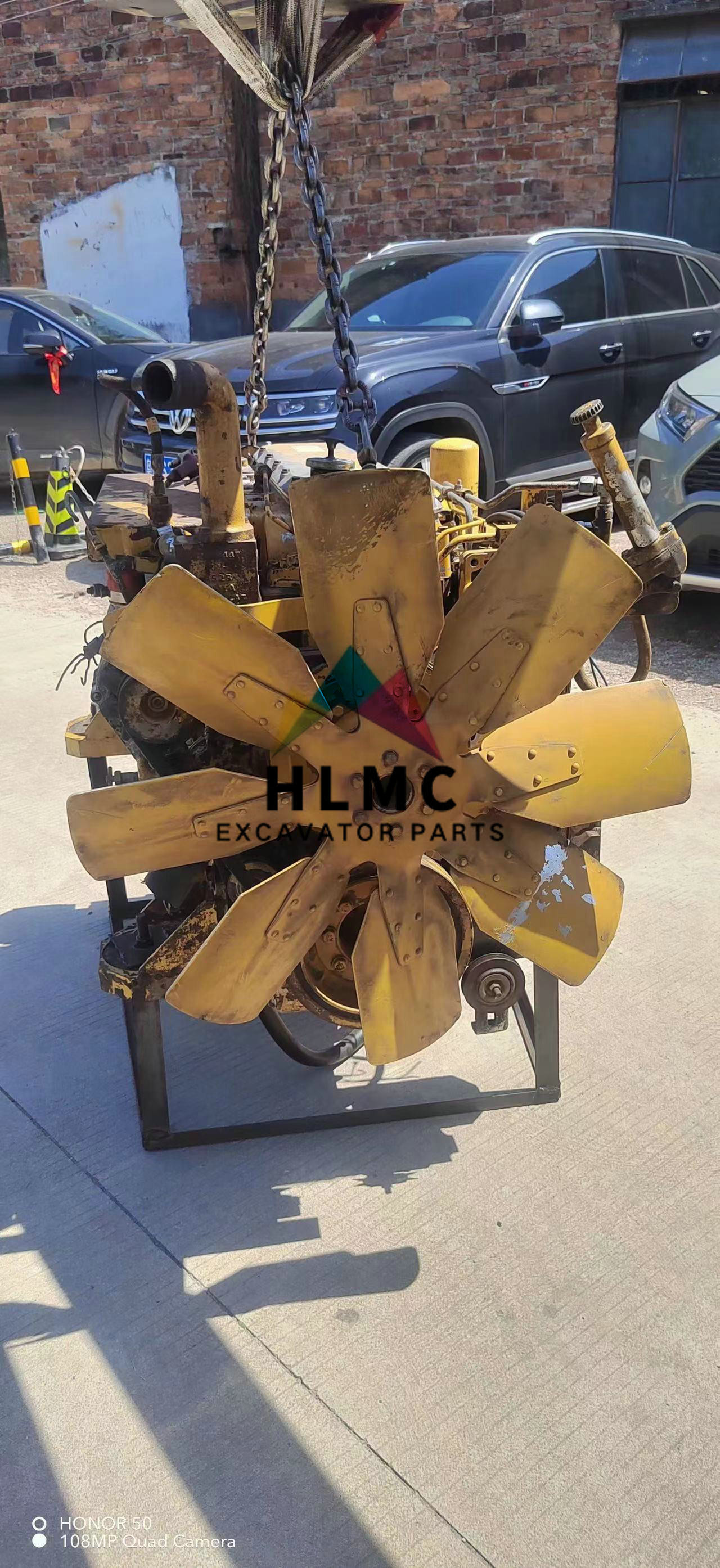Water Cooled 3116 Diesel Engine Assembly Excavator E325B E325C