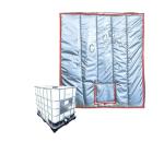 0.5-50mm Insulated Pallet Cover Lined With Aluminum Foil Insulation Blanket