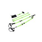 Indoor 2 Belts Long Resistance Bands , 210CM Suspension Trainer Bands