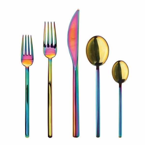 Decorative Stainless Steel PVD Coating Machine SS Tableware Flatware Cutlery