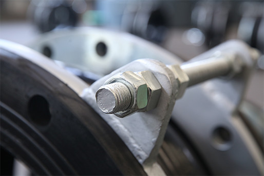 Horizontal / Vertical Installation DN25-DN4000 Single Sphere Flexible Rubber Joint For Industrial