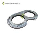 Alloy Concrete Pump Spare Parts Glasses Plate DN200/DN230/DN235/DN260