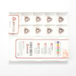 Speed U Drill Inserts WCMT050308FN Carbide Cutting Tools For Stainless Steel And
