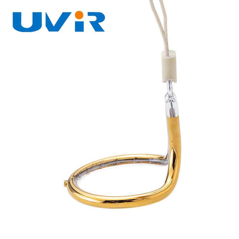 Semi Gold Ring Short Wave Infrared Heating Lamp Ring Radiator