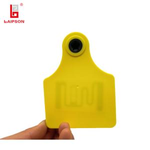 Wholesale 100MM 75MM Tamperproof UHF Ear Tag For Livestock Group Identification from china suppliers