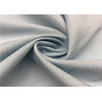 China Grey Color Hole Pattern Breathable Outdoor Fabric 100D +100D * 100D + 100D Yarn Count for sale