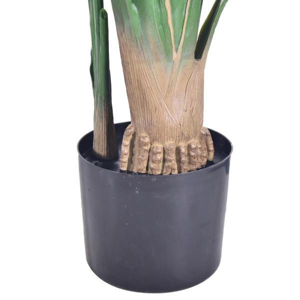 Multiple sizes Tall Bird of Paradise Artificial Tree with Large Trunks and Realistic Leaves Big Faux Floor Potted Plants Fake Silk Plants for Home