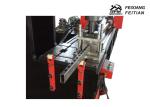 Professional Hydraulic Rotary Punching Machine Steel Square Tube Punching