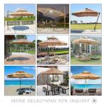 Outdoor Furniture Sun Shading Umbrella with Middle Pole Patio Cover by Pengyi