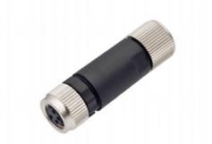 Wholesale Customizable M8 IP67 3/4pin Straight Female Metal Plug with Screw Terminal from china suppliers