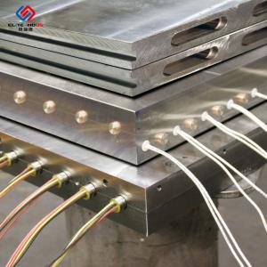 Wholesale 350 C Hydraulic Electric Heated Platens Polymer Composite Films Plates Forming from china suppliers