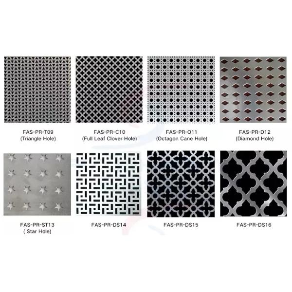 Metal Mesh Perforted Stainless Steel Sheet 301 304 0.3mm 3mm Hole Duplex Plate