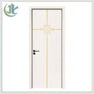 Wholesale Modern Solid Wood Residential WPC Doors PVC Customized Anti Flaming Features from china suppliers
