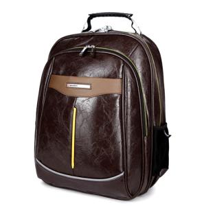 Wholesale Zipper Closure Retro Leather Backpack For Outdoor Multi - Functional Wear from china suppliers