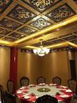 600x600mm Aluminum Metal Ceiling 3D Temple Board Gold Foil Buddha Hall Lotus