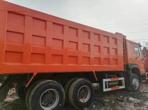 Wholesale Orange HOWO Dump Truck 6*4 10 Wheels with 1 Year After-sales Service and Seats ≤5 from china suppliers