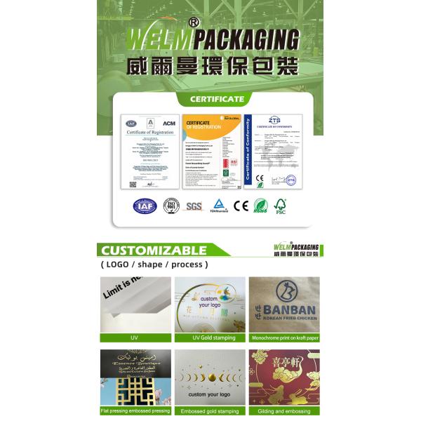 High Quality Custom Printed logo Baking Cupcake Gift Box with Transparent Window