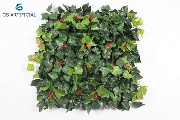 Lightweight Artificial Boxwood Hedge Panels / Simulation Fake Grass Mat