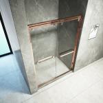 Frameless Hinged Bifold Toughened Glass Shower Screen