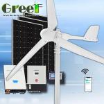 High Efficiency Solar Hybrid Wind Turbine System Household 10KW