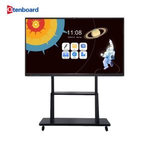 Wholesale Qtenboard 75 Inch Electronic Interactive Smart Board Whiteboard Education 86 Inch from china suppliers