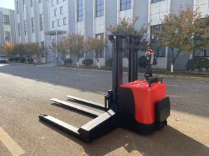 Wholesale Customization Electric Pallet Stacker Forklift Truck Walking Handle Tape 3000 KGS from china suppliers