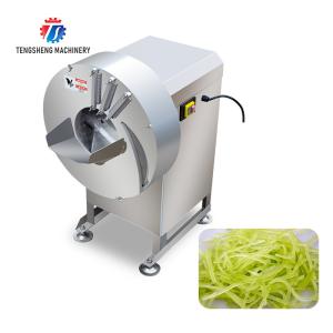Wholesale Cafeteria 0.75KW Vegetable Processing Machine Ginger Slicing Equipment from china suppliers
