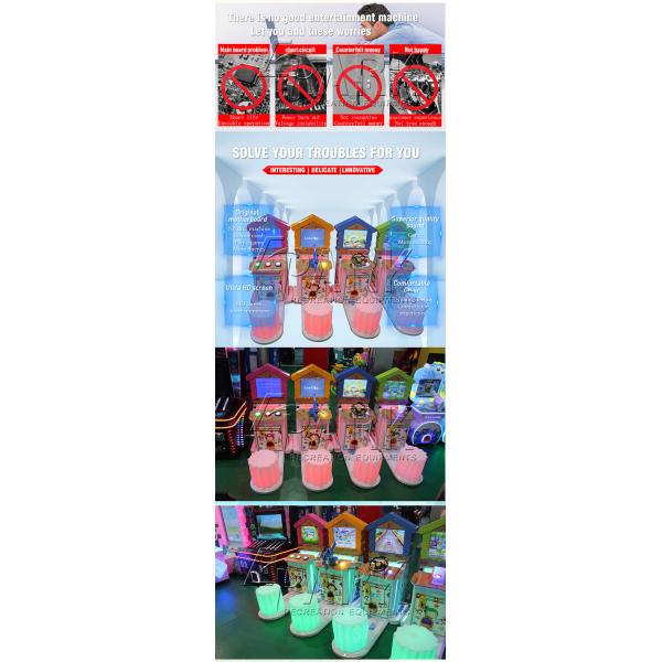 Small House Series hot sale for kids arcade games machines coin pusher machine for sale
