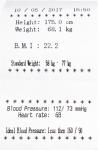 Ultrasonic Height And Weight Measuring Scale With Blood Pressure Multi Languages