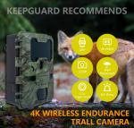 32MP Camouflage IP66 Waterproof Night Vision Hunting Camera with 4K Video and
