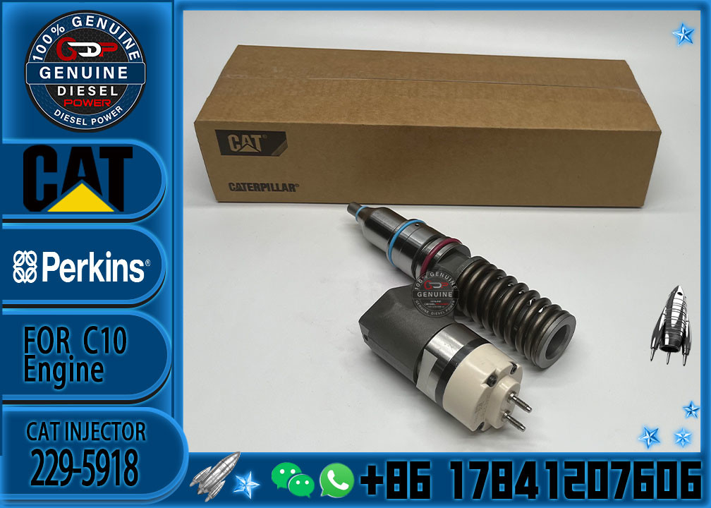 Excavator Injector 10R1814 10R-1814 2295918 229-5918 for C10 Engine Parts Diesel Nozzle Assembly