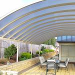 Clear Shade Roof Impact Weather Resistance Polycarbonate Sheet for Plastic