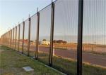 Galvanized Steel Durable 358 Anti Climb High Security Anti Theft Wire Mesh Fence