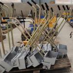 Thermoplastic Parking Lot Line Stripers Auto Dispenser Car Park Line Painting