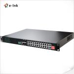 Industrial L2+ Rackmount 24-Port 101001000T + 4-Port 1000X SFP Managed Ethernet