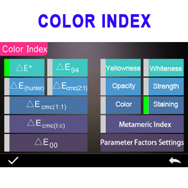 Portable photo lab spectrophotometer YS3060 with color quality software SQCX 