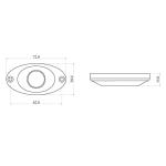 IP68 Off Road 1 Pod RGB Multicolor Rock Lights