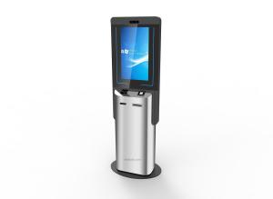 Wholesale Desktop Self Service Kiosk With 80mm Thermal Printer Passport ID Scanner RFID Card Dispenser from china suppliers