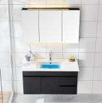 Plasticity Solid Wood Bathroom Cabinets For Hotel Villa Apartment