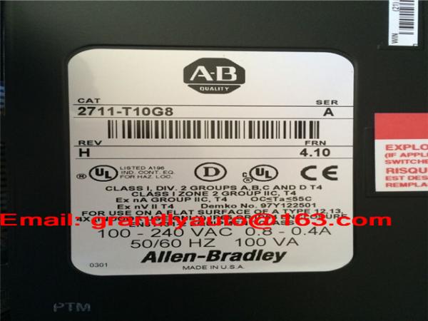 2711-T10C16 AB Allen Bradley Touch Screen New In Stock - Grandly Automation Ltd